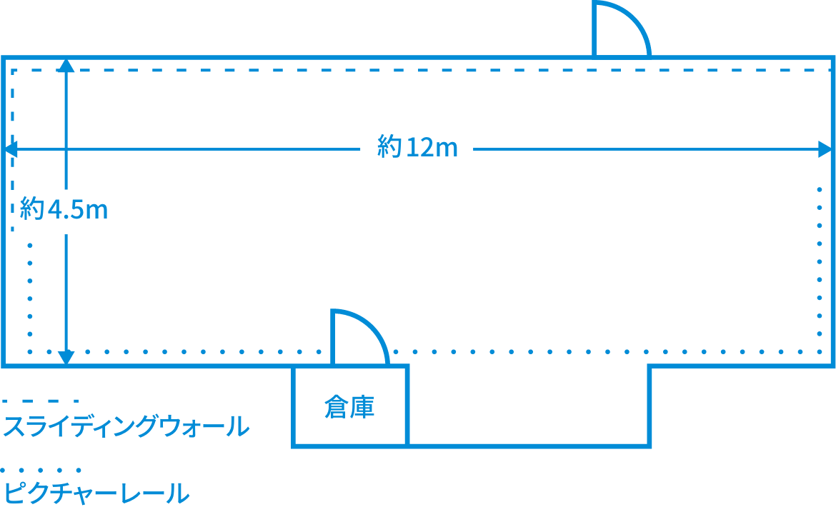 セミナールーム レイアウト図